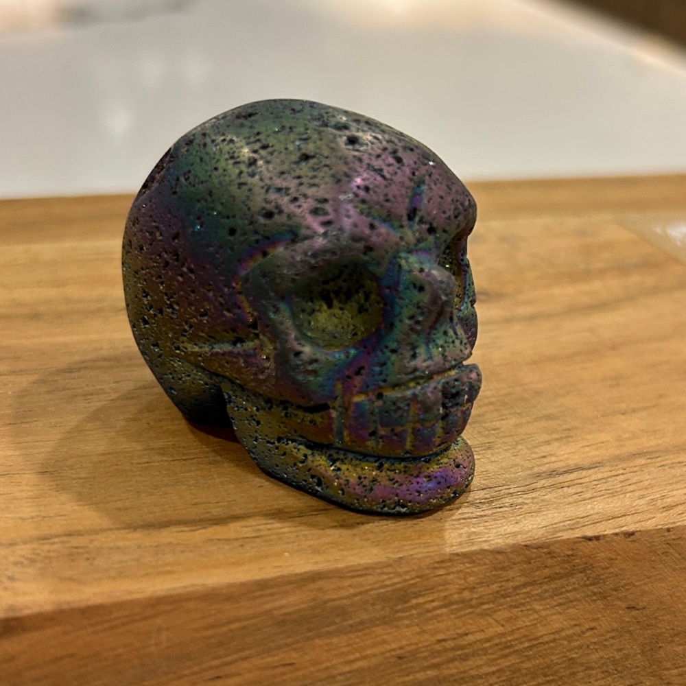 Electroplated Sphalerite Skull Crystal